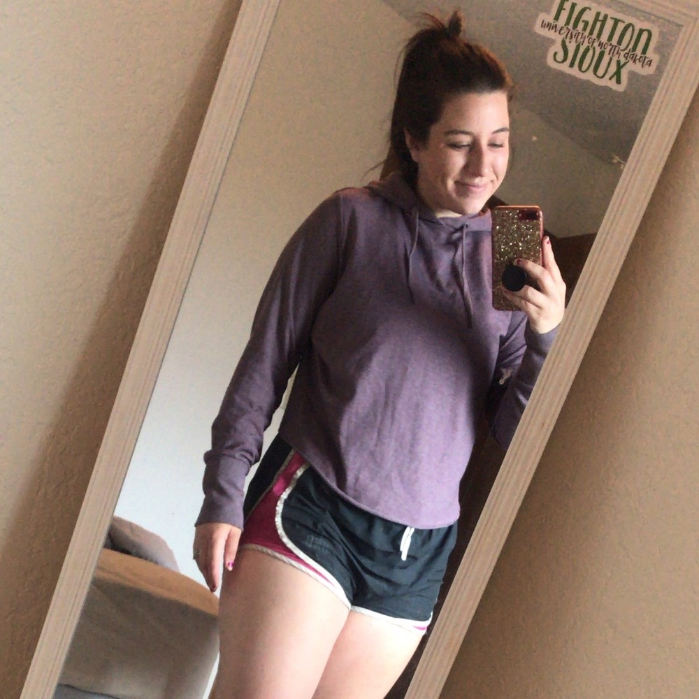 Gymshark cropped hoodie